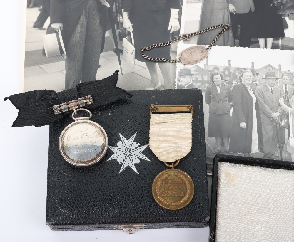 An Interesting Medal Group of Five Awarded to a Resident of Jersey Who Served as a VAD Nurse During - Image 5 of 5