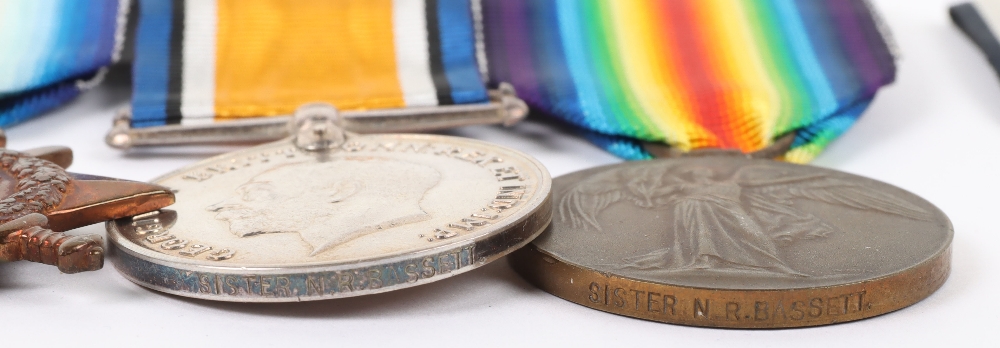Scarce Great War Trio of Medals to the Civil Hospital Reserve - Image 2 of 3