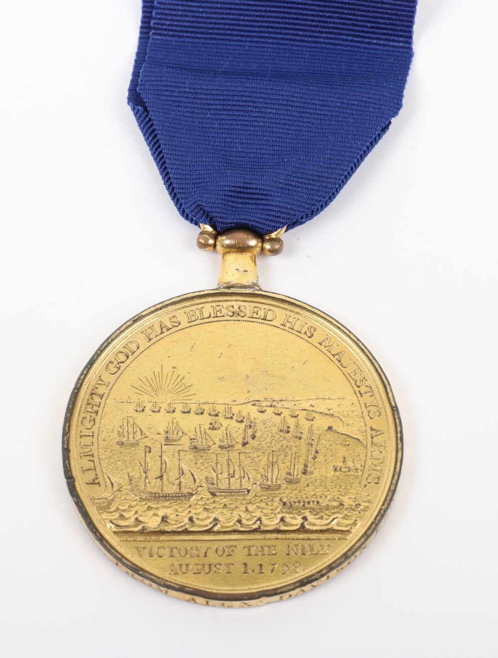 Alexander Davisons Medal for the Nile 1798 - Image 3 of 4