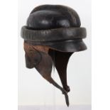 WW1 German Prussian Air Service Aviators Flying Helmet