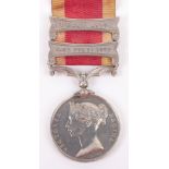 Victorian The Second China War 1857-60 Medal 60th (Kings Royal Rifles)