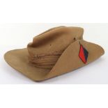 WW2 Royal Artillery Slouch Hat