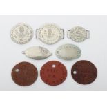 Grouping of Identity Discs of Loyal North Lancashire Regiment, Royal Berkshire Regiment, Northampton