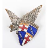 WW2 Polish 9th Bolonski Battalion Carpathian Rifles Breast Badge
