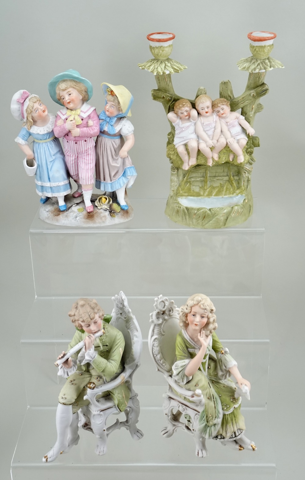 Collection of German bisque figurines, circa 1910s/20s, - Image 2 of 4