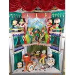 A large Pelham Puppet electric driven Shop display animated unit, early 1970s,
