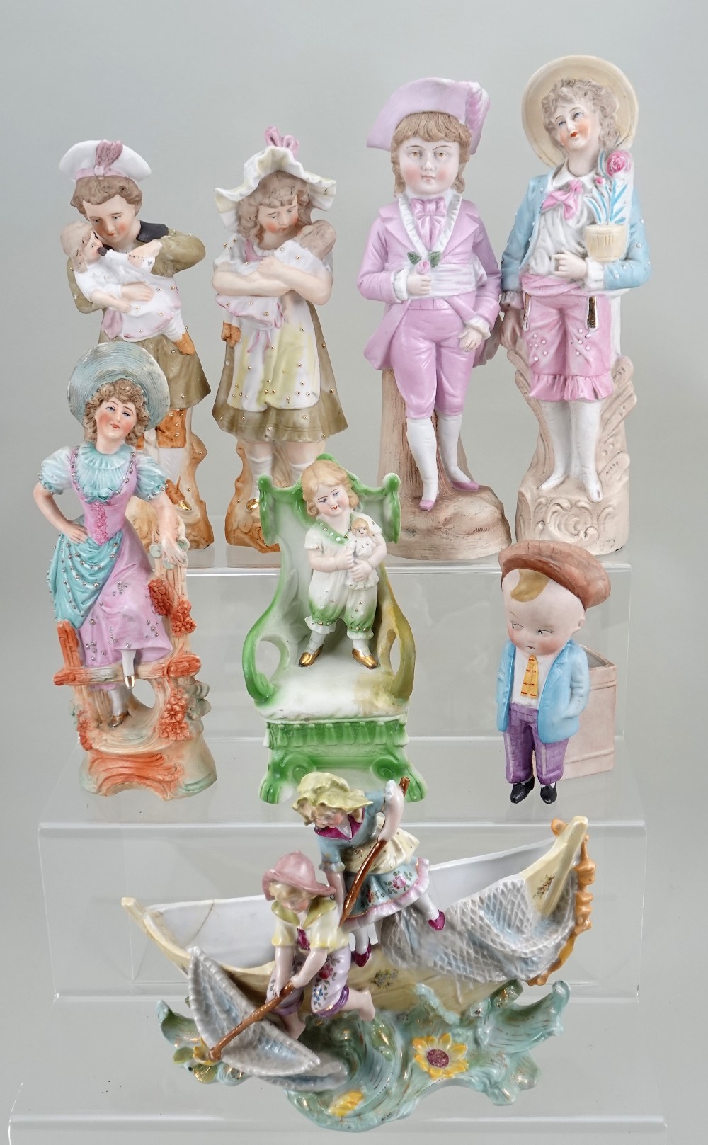 Collection of German bisque figurines, circa 1910s/20s, - Image 4 of 4