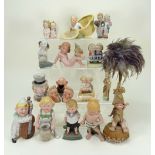 Collection of Schafer & Vater and other bisque figurines,