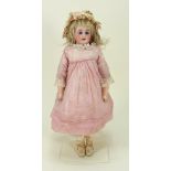 A bisque shoulder head doll 3097, Germany circa 1910,