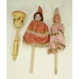 A French bisque head Marot doll, circa 1910,