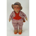 A rare Dean’s Rag Book A.1 Character cloth doll, 1920s,