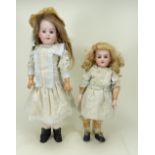 Simon & Halbig 1249 bisque head doll, German circa 1910,