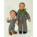 Dean’s Rag Book Lupino Lane ‘The Lambeth Walk’ cloth doll, 1930s,