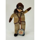 A rare Norah Wellings Harry the Hawk cloth doll, 1940s,