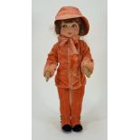 Dean’s Rag Book Betty Oxo cloth doll, circa 1930,