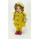 Chad Valley ‘Bambina’ cloth doll, 1930s,