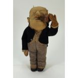 A rare Chad Valley Stanley Baldwin P.M cloth doll, circa 1925,