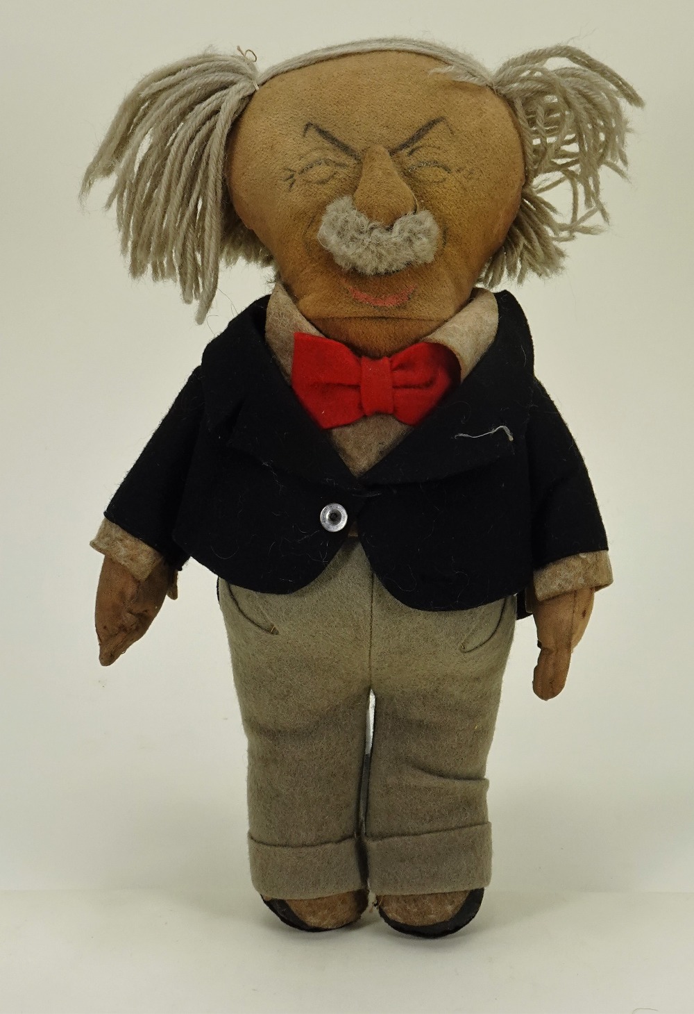 A rare Chad Valley David Lloyd George M.P cloth doll, circa 1925,