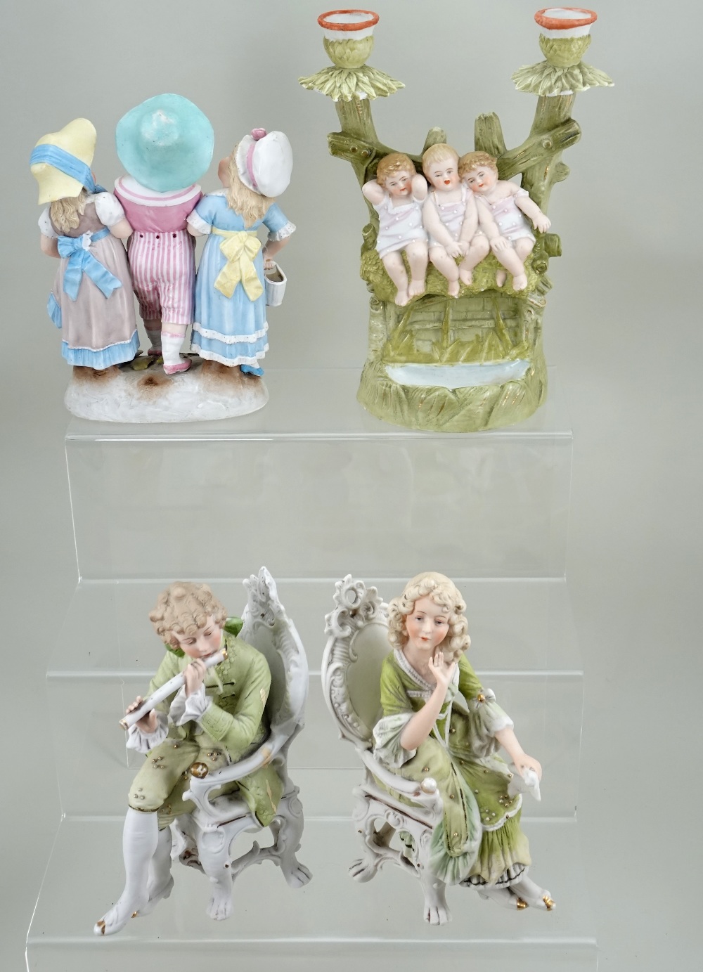 Collection of German bisque figurines, circa 1910s/20s, - Image 3 of 4