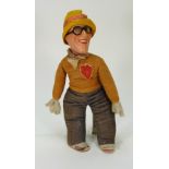 A Dean’s Rag Book Big Hearted Arthur Askey doll, 1940s,