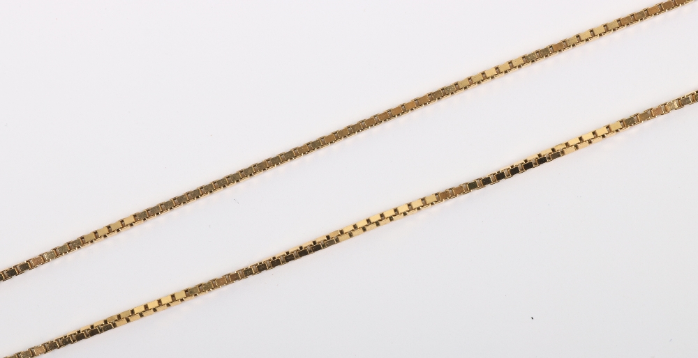 A 9ct gold linking chain - Bild 4 aus 4