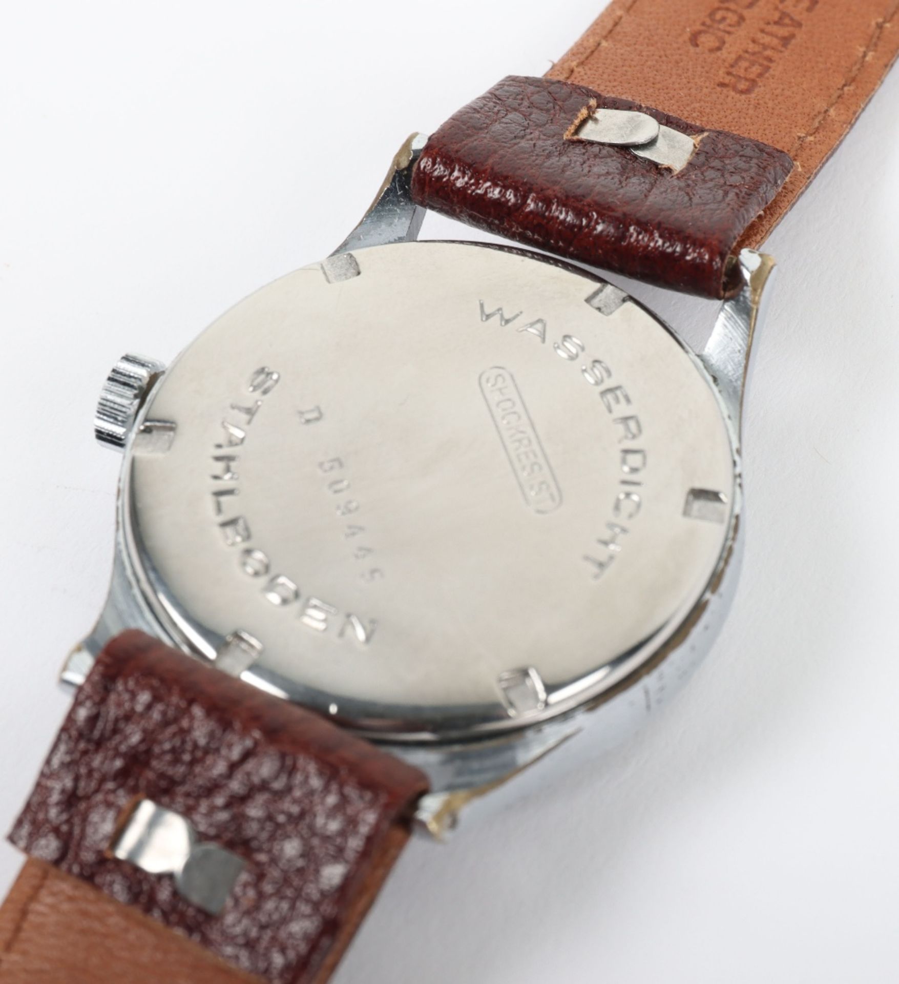 A German DH military wristwatch by Selza - Image 3 of 5