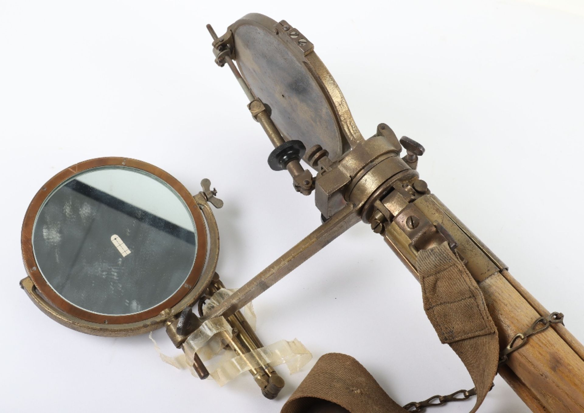 A 20th century brass heliograph, by P.B & S Ltd dated 1944 - Image 3 of 3