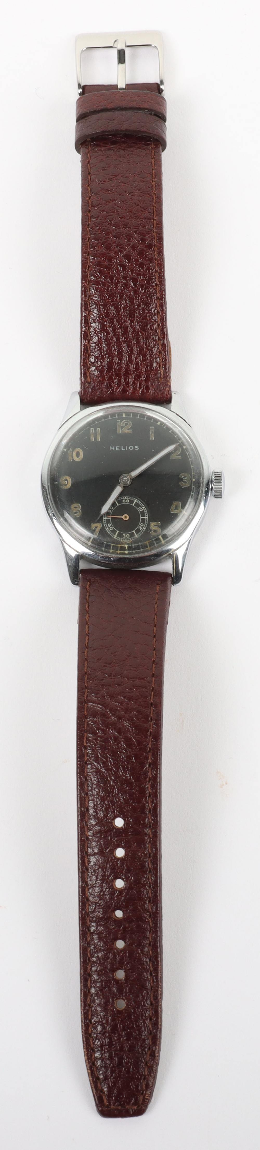 A German DH military wristwatch by Helios