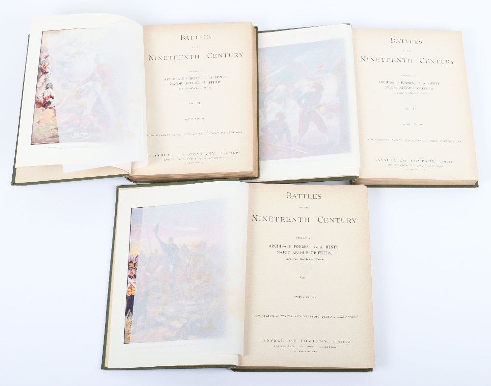 Archibald Forbes, Battles of the Nineteenth Century Volumes 1-VI - Bild 3 aus 4