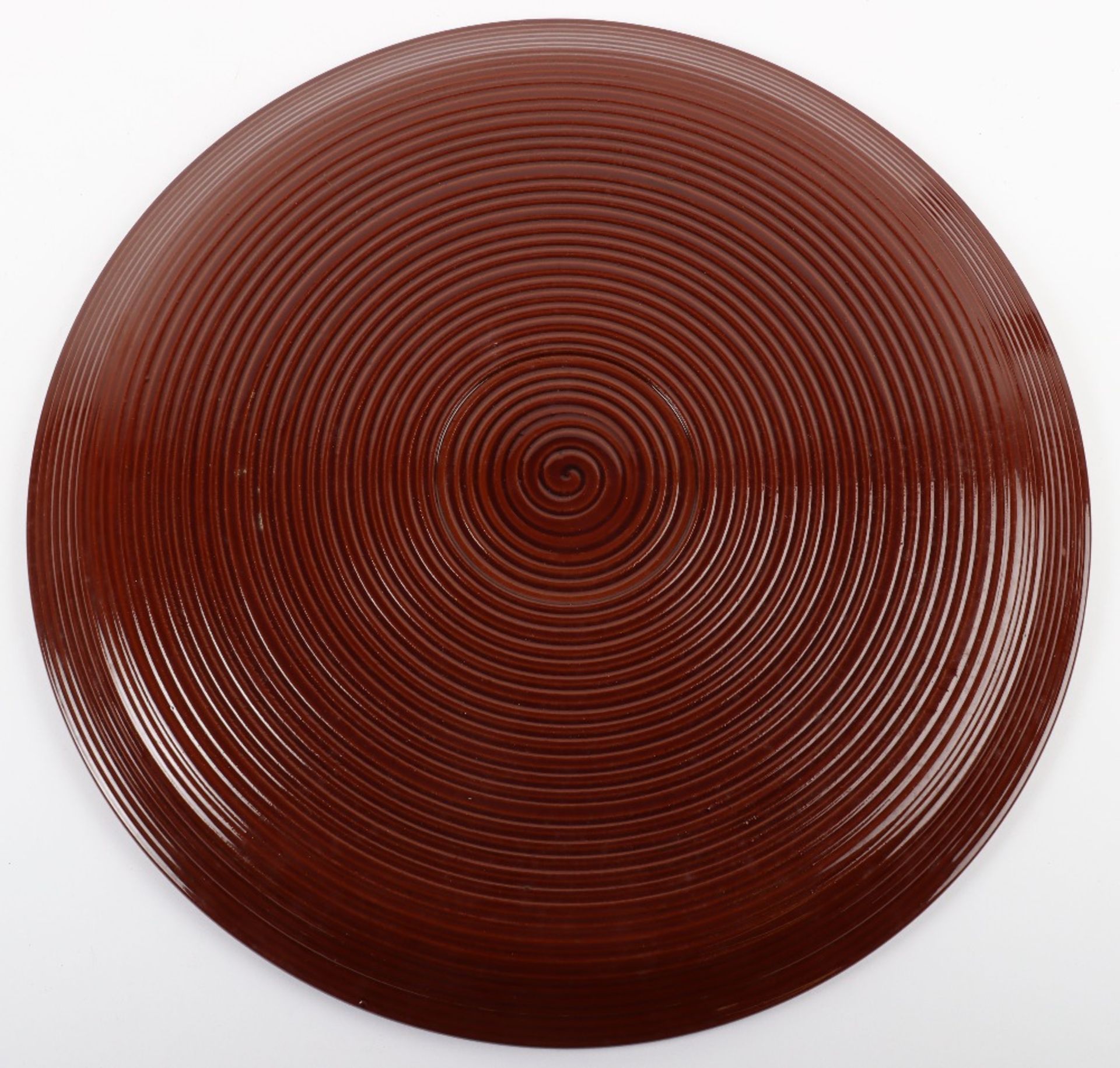 A Japanese 20th century lacquer charger plate, Zohiko workshop - Image 5 of 6