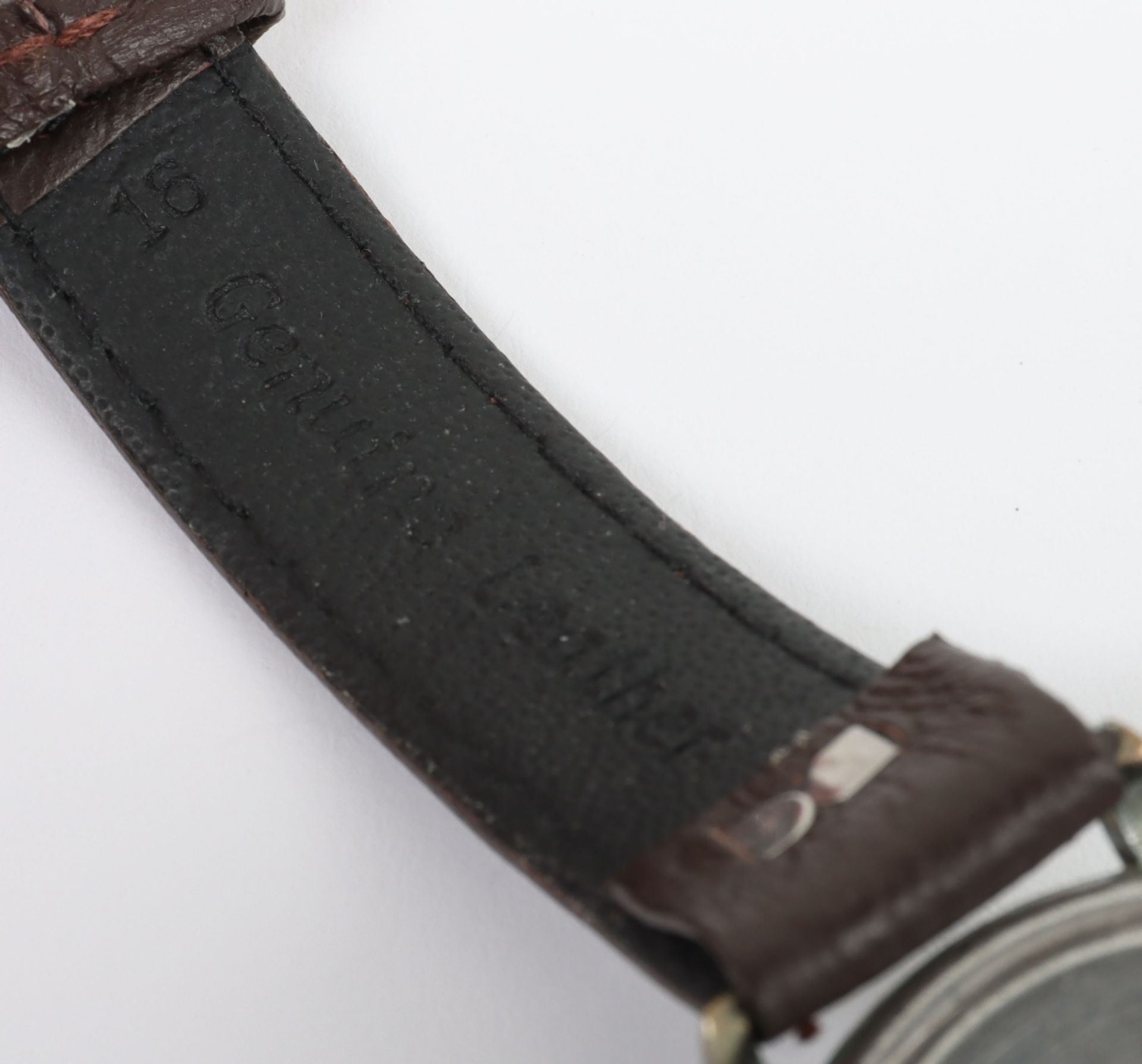 A rare German DIH military wristwatch by Helvetia - Image 4 of 5