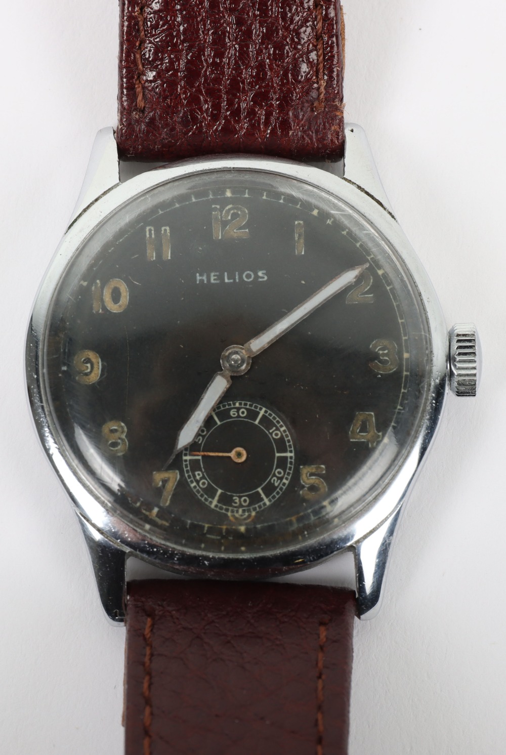 A German DH military wristwatch by Helios - Image 3 of 6