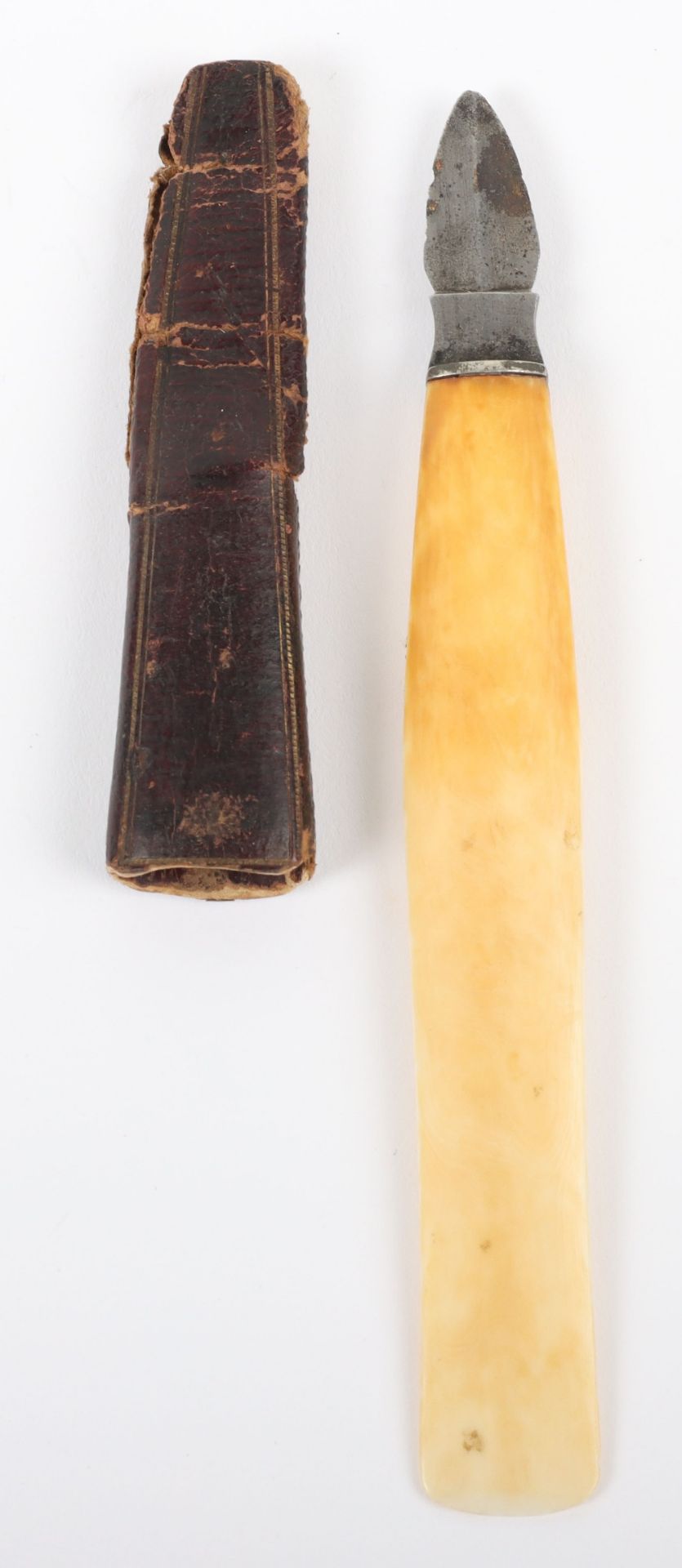An 18th century bloodletting fleam (knife) by Durham