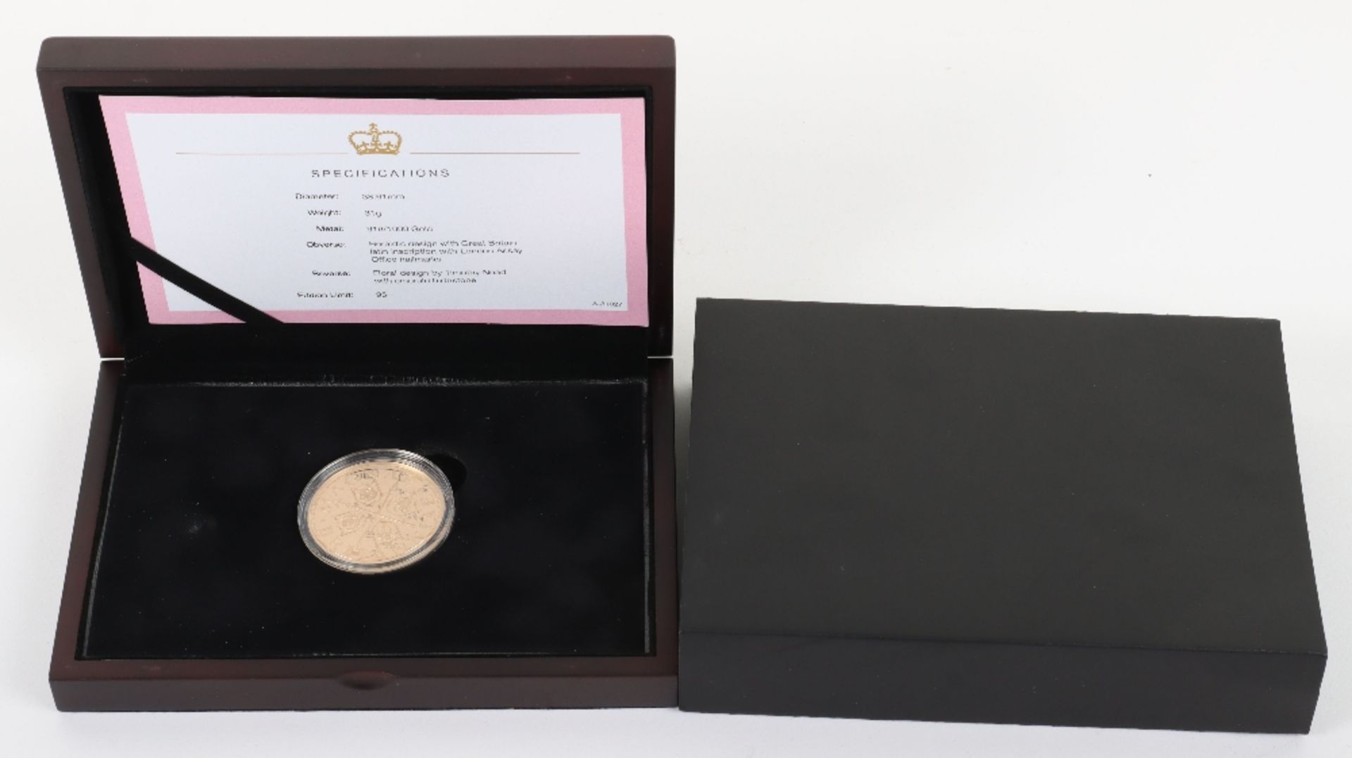 Princess Charlotte 22ct gold 2015 commemorative coin (31g)