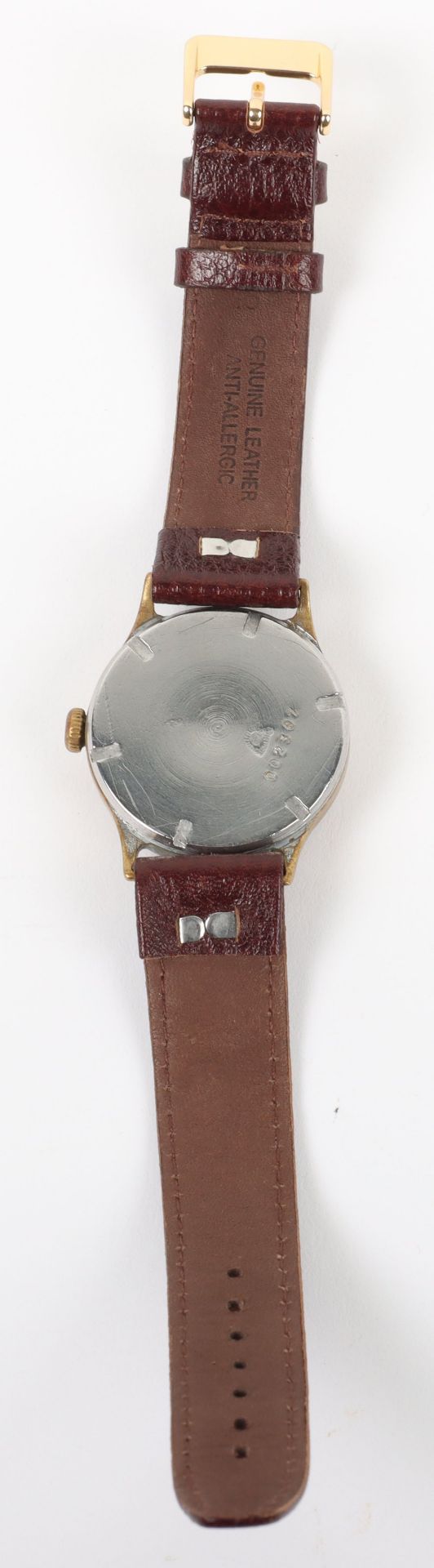 Helma wristwatch, plated brushed case - Image 5 of 5