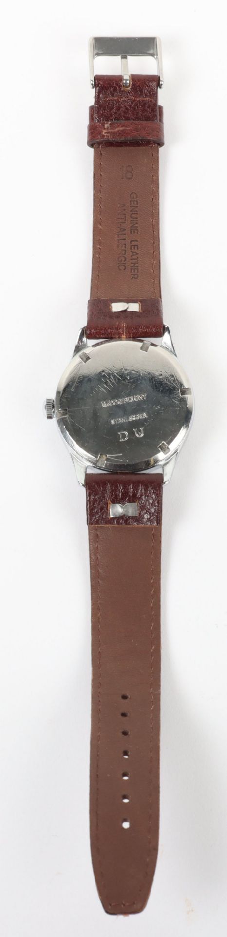 A German DU military wristwatch by Aster - Image 6 of 6