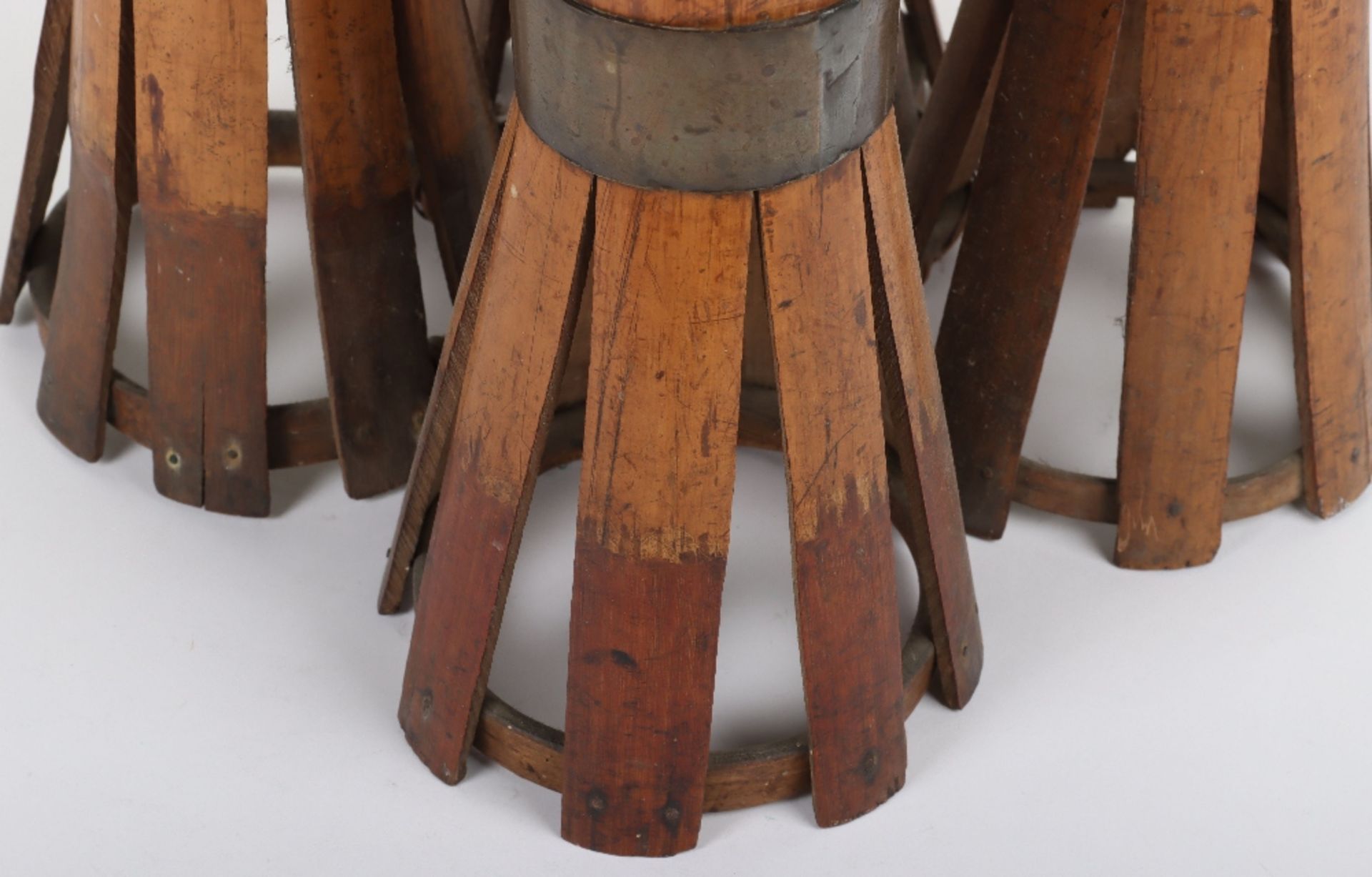 An interesting and unusual octagonal occasional table made up from various wrecks - Image 5 of 12