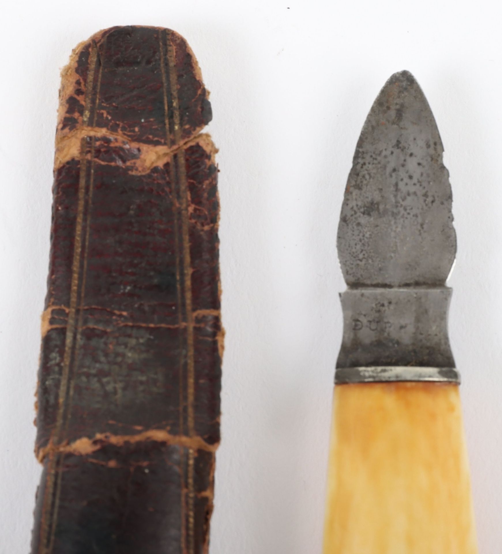 An 18th century bloodletting fleam (knife) by Durham - Image 3 of 5