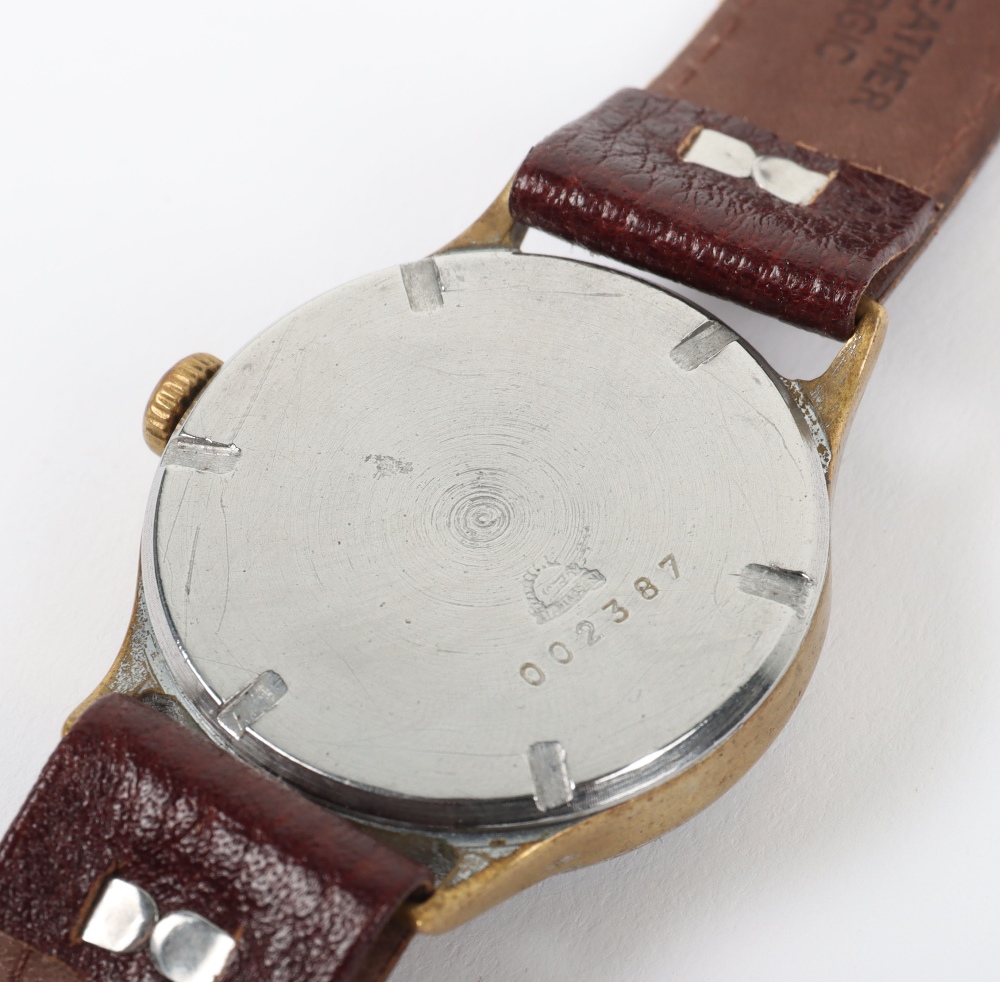 Helma wristwatch, plated brushed case - Image 3 of 5