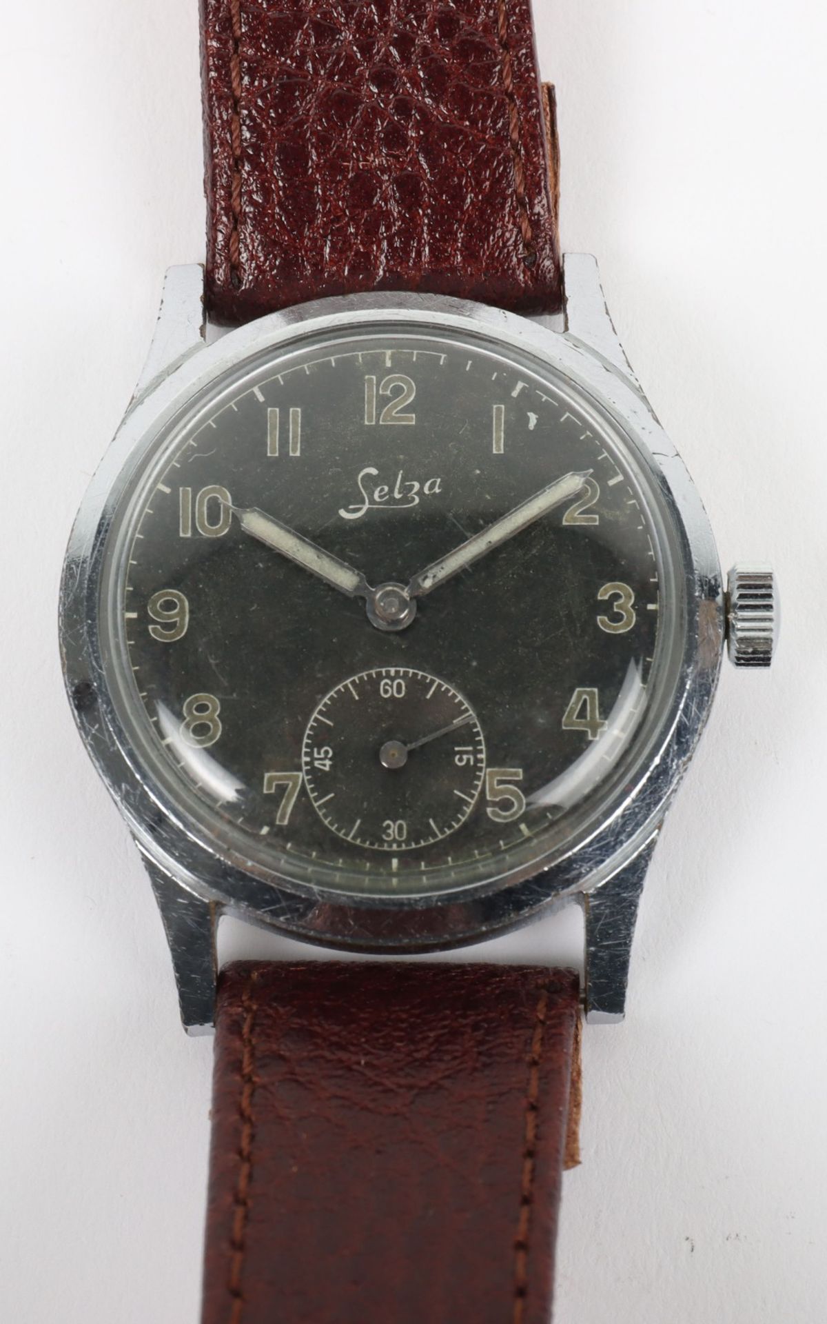 A German DH military wristwatch by Selza - Image 2 of 5