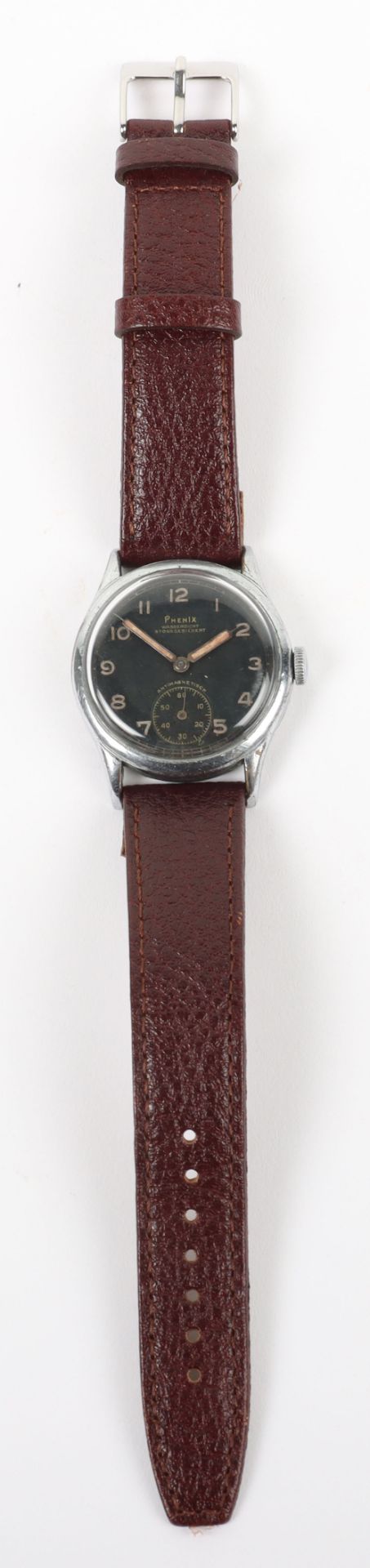 A German DH military wristwatch by Phenix