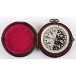 A fine pocket compass, by Negretti & Zambra