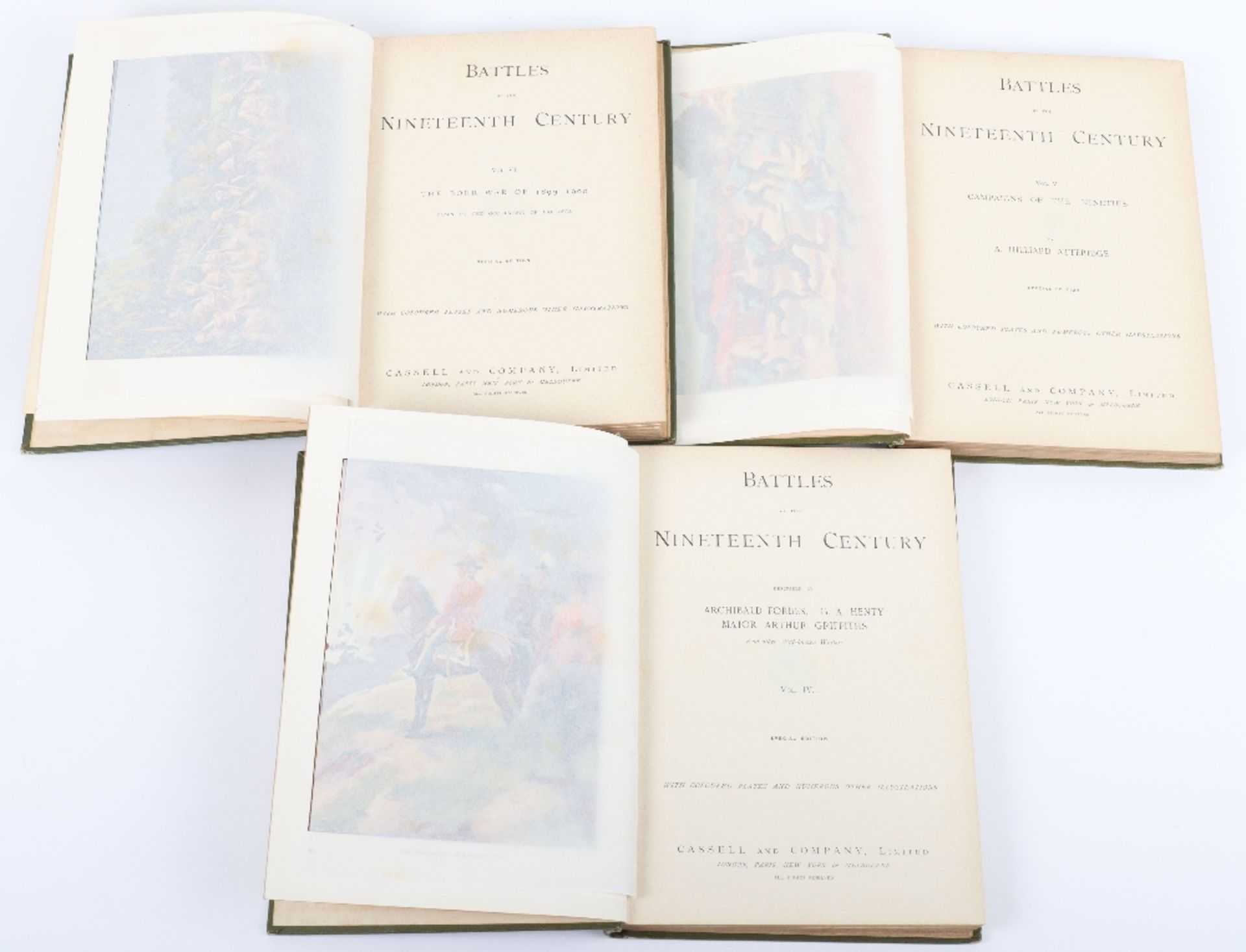Archibald Forbes, Battles of the Nineteenth Century Volumes 1-VI - Image 4 of 4