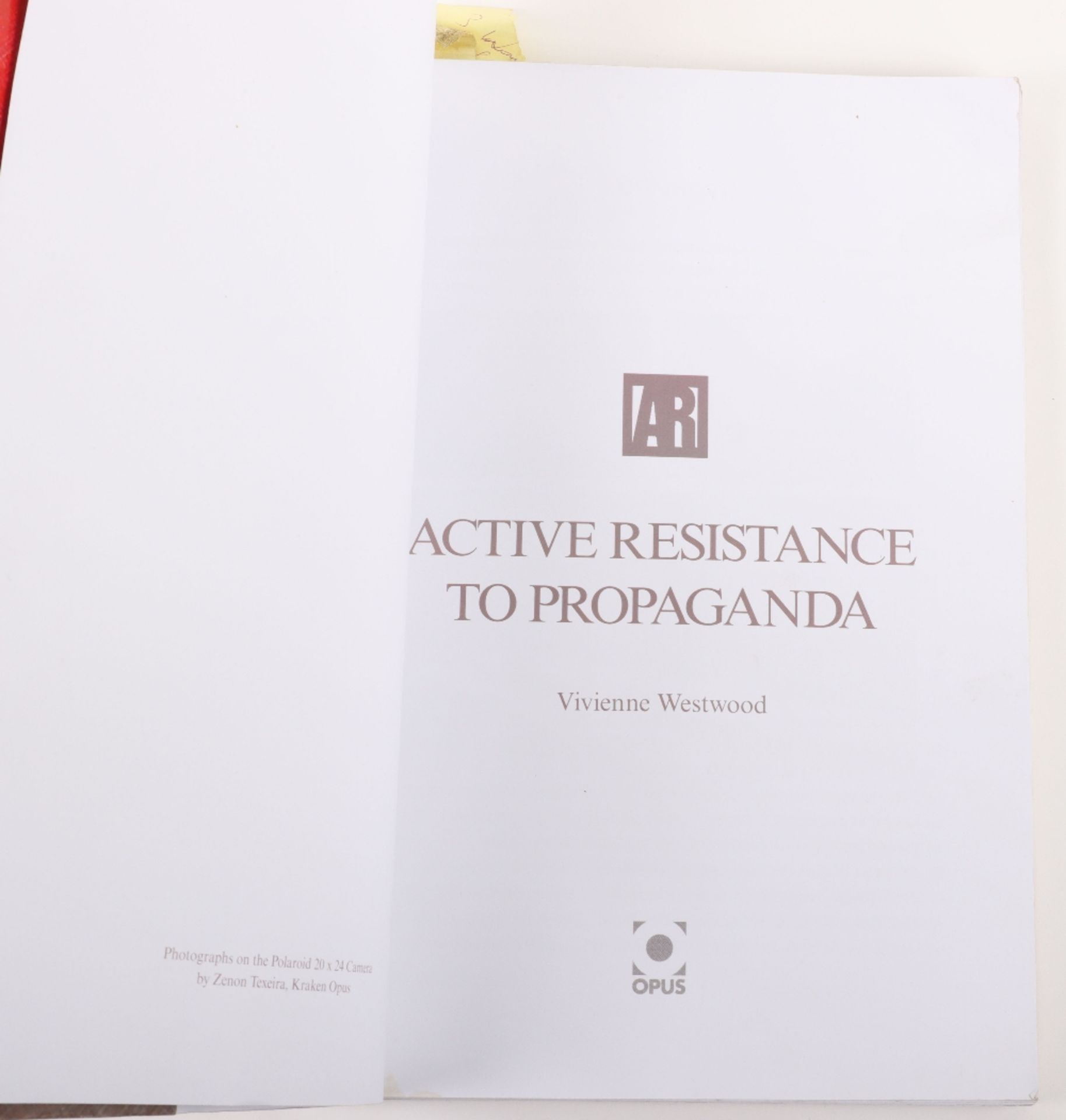 Vivienne Westwood (b1941), Active Resistance To Propaganda, by Opus - Image 2 of 4