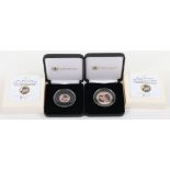 Queen Elizabeth II 90th Birthday 22ct gold Two Pound (16g) and One Pound (8g)