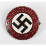 NSDAP Enamel Party Badge
