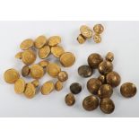 Quantity of British Military Tunic Buttons