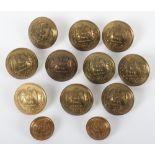 British Regimental Tunic Buttons of the Scots Greys