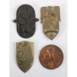 4x Third Reich Day / Rally Badges