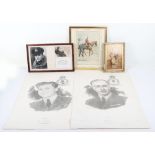 Framed Photograph Display of Battle of Britain Pilot Jocelyn George Power Millard No1 & 242 Squadron